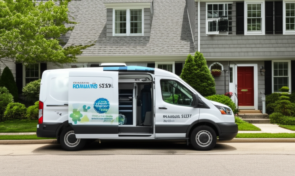 Professional appliance repair service van serving Thomaston